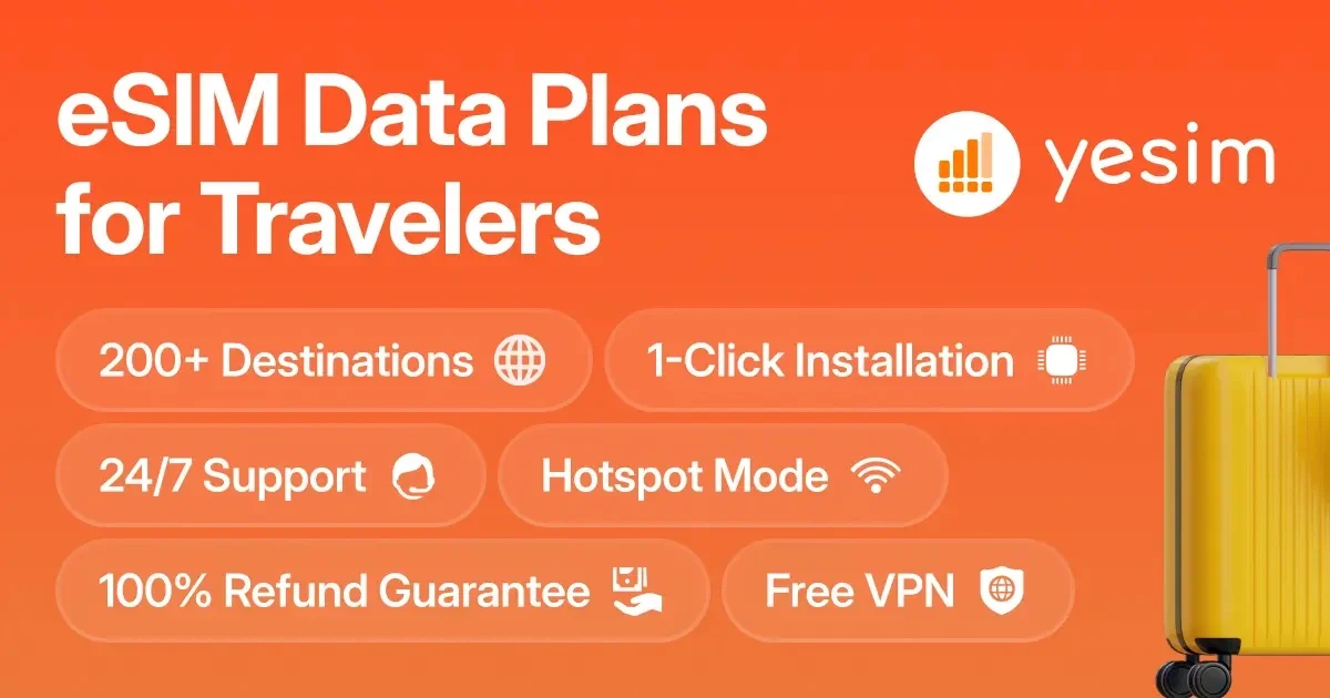 Travel eSIM data plans for a port day ashore