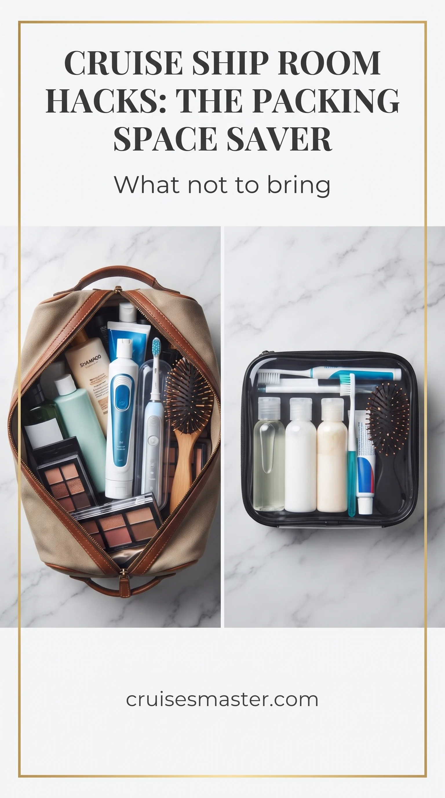 Compression packing cubes saving space in a carry-on for a cruise cabin with limited storage
